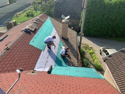Rekonštrukcia šindľovej strechy 